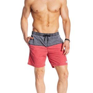 Trunks Surf And Swim Co. Colorblock Swim Trunks Xl - image 1